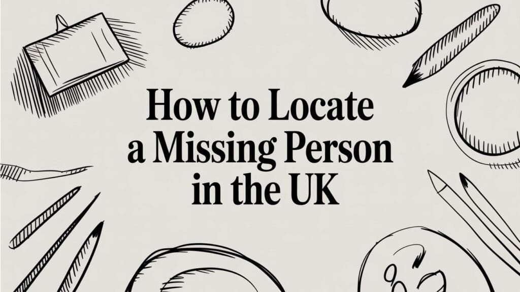 how to locate a missing person in the uk