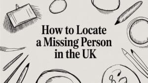 how to locate a missing person in the uk