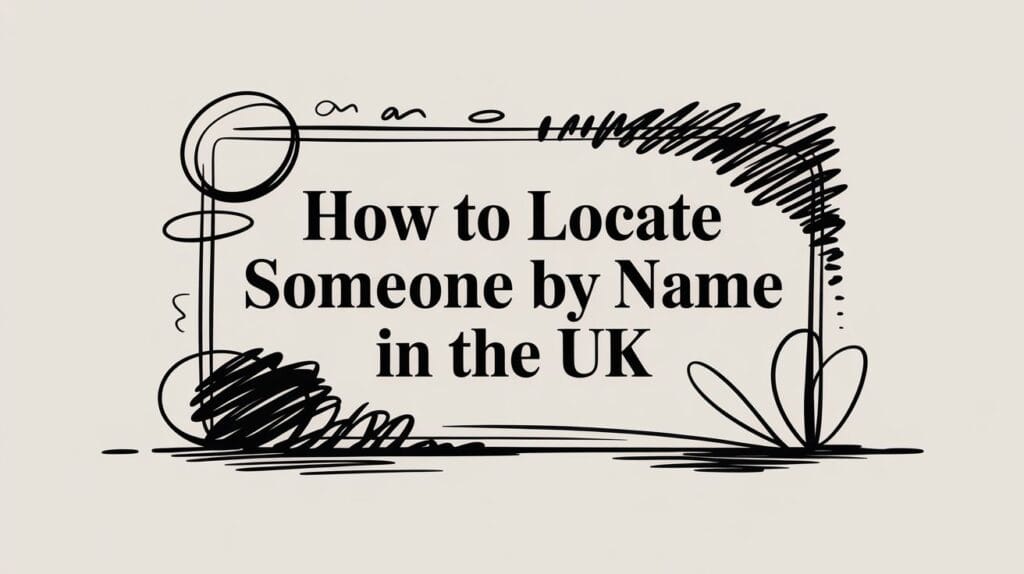 how to locate someone by name in the uk